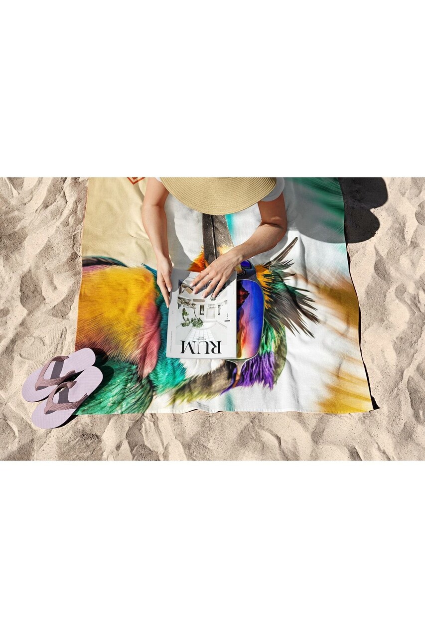 Prosop de plaja, Astacura, Flying Academi 90, 90x150 cm, Poliester/Poliamida, Multicolor