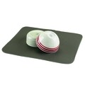 Scurgator pentru vase iDry, iDesign, 46x41 cm, poliester, cafeniu