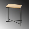 Masuta de cafea, Cerritos, Shb-003, 40x56x26 cm, Lemn, Negru / Natural