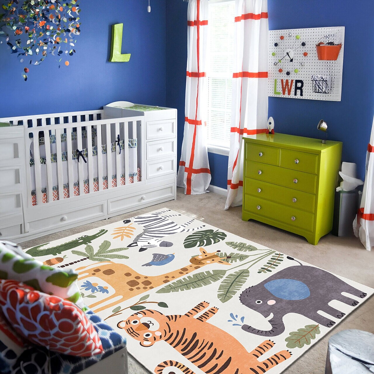 Covor, Kece-Fr99, 50x80 cm, Multicolor