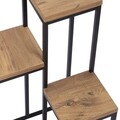 Decorative Jardiniere, Puqa Design, Jason, 34x39x65 cm, PAL, Pin Atlantic / Negru