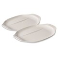 Set 2 farfurii pentru gratar, Villeroy & Boch, BBQ Passion, 36 x 25 cm, portelan premium