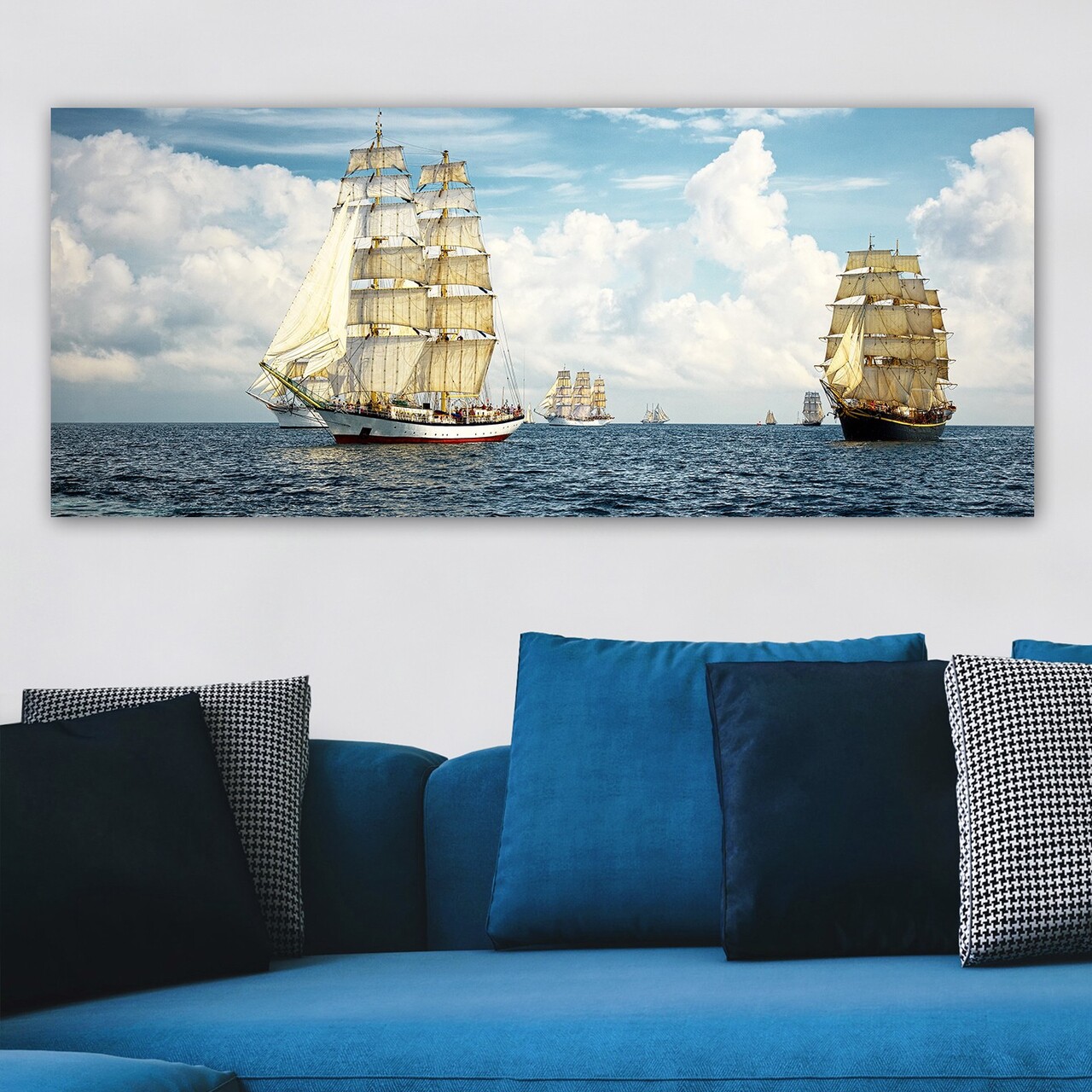 Tablou decorativ YTY275171648_50120 Cadru: 100% LEMN (grosime: 3 cm) Multicolor