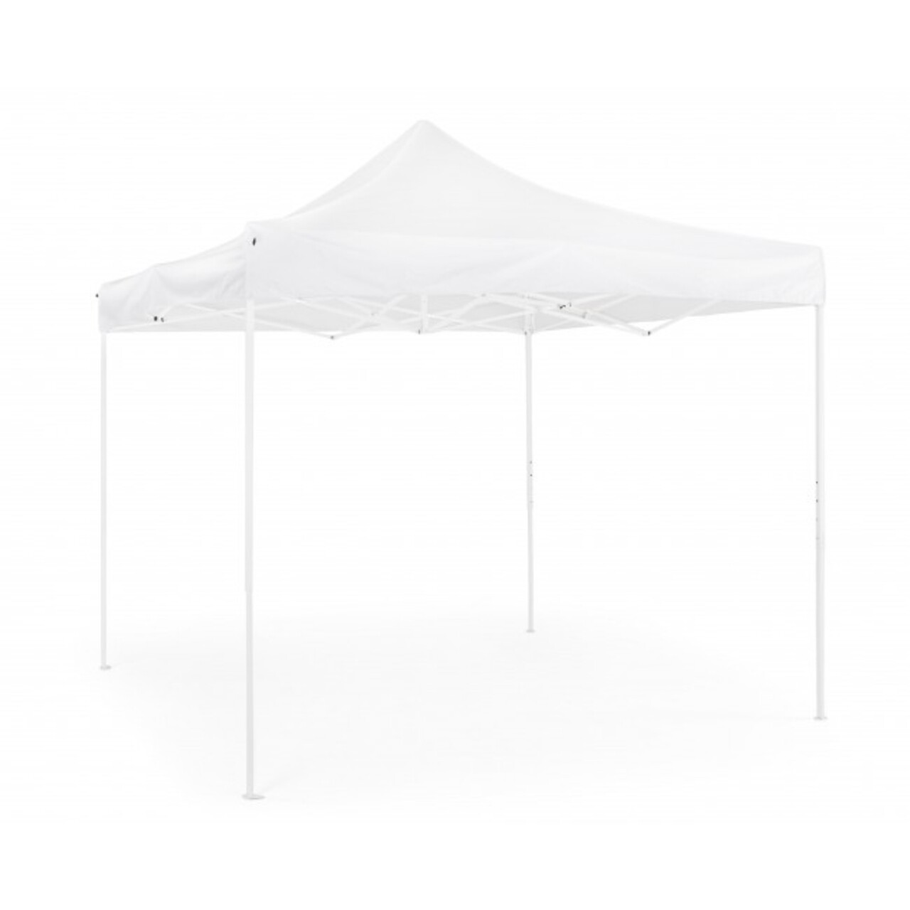 Pavilion, Pandora, Bizzotto, 291 x 291 x 296 cm, otel, alb