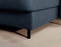 Coltar extensibil dreapta 4 locuri ELTAP, RT-40RAQ, Berrto, 306x165x100 cm, lemn/poliester, albastru inchis