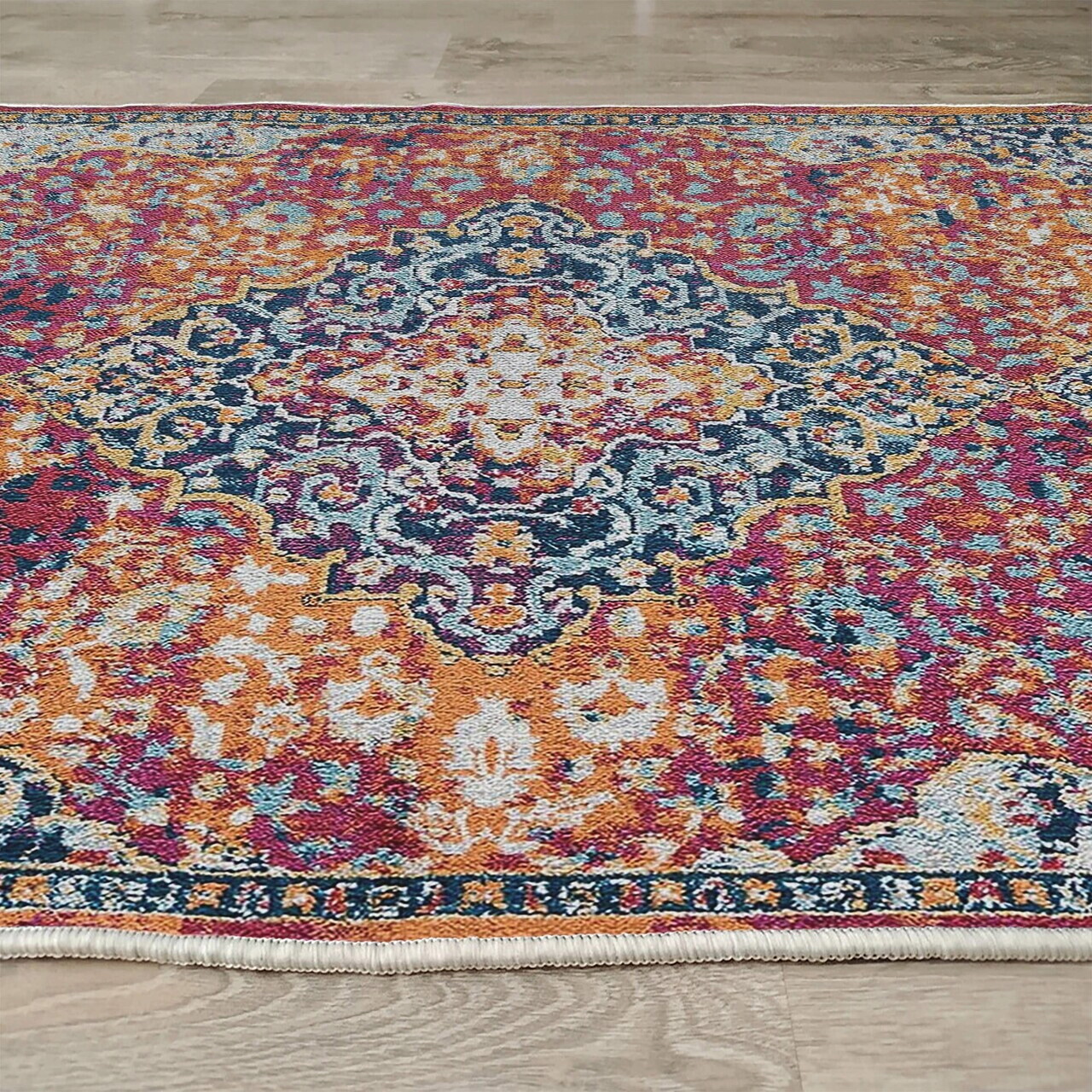 Covor, Woopamuk178, 180x280 cm, Bumbac/Poliester, Multicolor - view 5
