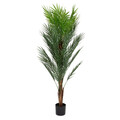 Planta artificiala Tropical Zone, Homla, 15x13 cm / 150 cm, plastic, verde