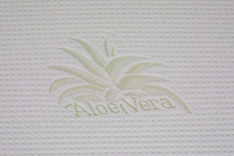 Topper saltea Green Future, Aloe Vera 7 zone de confort 120x200 cm, 5 cm