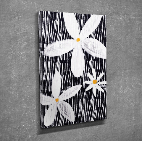Tablou decorativ, dc343, canvas, lemn, multicolor
