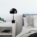 Lampa de masa, Mixed - 11497, Fulgor, 26 x 53 cm, 1 x E14, 40W, negru