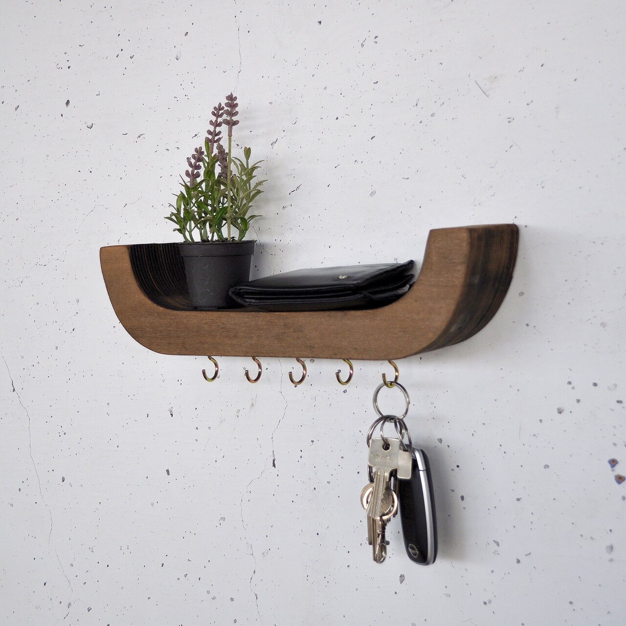 Raft de perete, Evila Originals, Raf289, Lemn - 1 | YEO