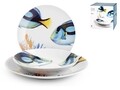 Serviciu de masa 18 piese Antigua, Pengo, portelan, multicolor