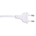 Lampa de masa Clasic, Creaciones Meng, 33 cm, 1 x E14, 40W, metal, gri deschis/alb