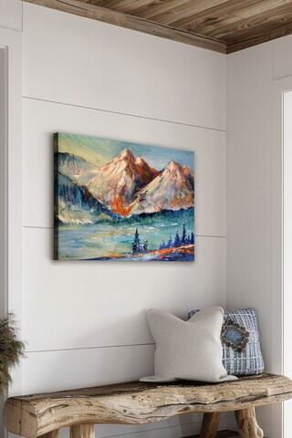 Tablou decorativ, Ersyfdc51, Canvas, Dimensiune: 40 x 60 cm, Multicolor