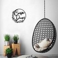 Decoratiune de perete, Carpe Diem, Tanelorn, 48x48 cm, metal