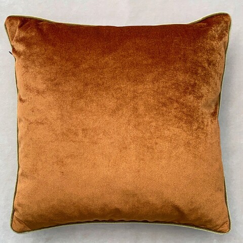Set perne decorative	, Oliveco Pillow Set With İnsert, Polipropilena, Cupru / Verde / Măslin