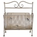 Suport pentru reviste, Antique, Creaciones Meng, 36x33x42 cm, metal