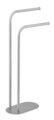 Suport pentru prosoape Levante, Wenko, 30x17x79 cm, inox, argintiu mat