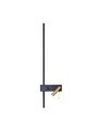 Aplica de perete, Opviq, 701CHD2223, Negru