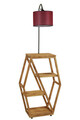 Lampadar, Luin, 534LUN4125, Metal, Rosu claret