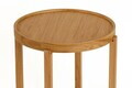 Set masute 3 piese, Hanah Home, Milas 3, LEMN MASIV DE STEJAR, Stejar