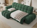 Coltar extensibil dreapta 3 locuri ELTAP, Ceedro, 283x165x98 cm, lemn/poliester, verde inchis