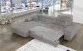 Coltar extensibil stanga 4 locuri ELTAP, Armd-364, Armando, 289x203x85 cm, lemn/poliester, gri