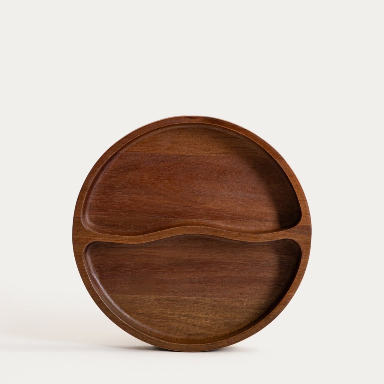 Platou Mooka, Homla, 26 cm, lemn, maro - imagine 2