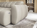 Coltar extensibil stanga 4 locuri ELTAP, LT-18ROY, Falconn, 258x208x107 cm, lemn/poliester, bej deschis