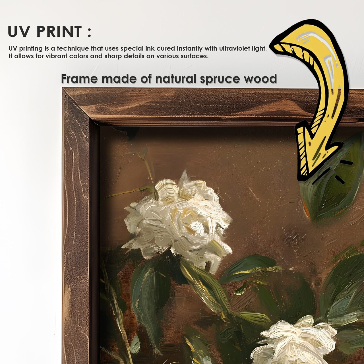 Tablou decorativ, AI114, Cadru: 100% MOLID, Multicolor - view 5