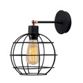 Aplica de perete, Alby, 527ABY3178, Metal, Negru