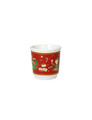 Set 4 pahare, Elfomagia, Brandani, 6x6 cm, portelan New Bone China