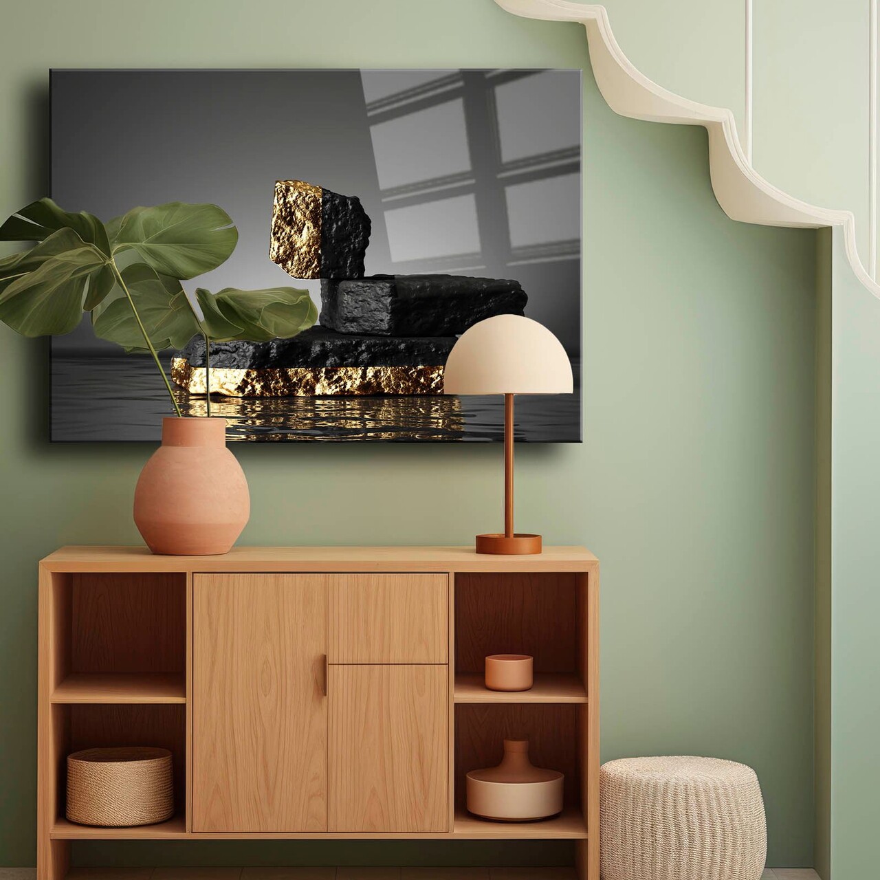 Tablou decorativ, Camtbl-015, 50 x 70 cm, Multicolor - view 2