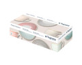 Set 6 cesti de cafea cu farfurie Iris Pepper, Tognana Porcellane, 80 ml, portelan New Bone China, multicolor