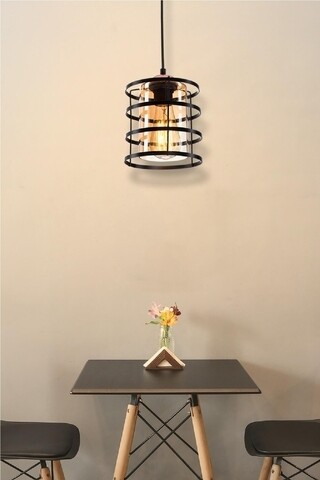 Lustra siyah, asz.1260, squid lighting, 16.5x15.5x70 cm, 60w, negru