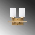 Aplica de perete, Fulgor, 942FLG2210, Metal, Auriu