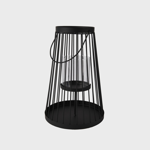 Felinar Verano, Homla, 20x30 cm, metal, negru