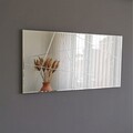 Oglinda decorativa A331Y, Neostill, 130x62 cm, argintiu