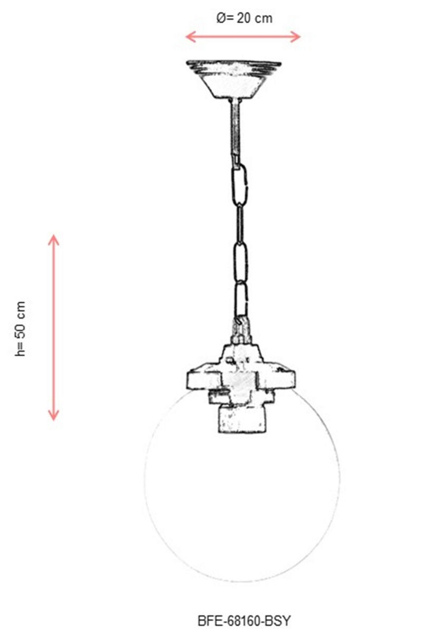 Lustra de exterior, Avonni, 685AVN1144, Plastic ABS, Negru