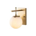 Aplica de perete, Fulgor, 942FLG2213, Metal, Auriu