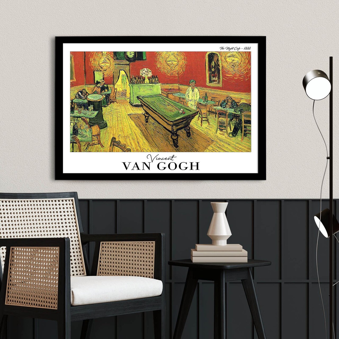Tablou decorativ, 4262SYHGOGH-003, Fundal: 100% MDF (Grosime: 2,7 mm), Multicolor - view 2