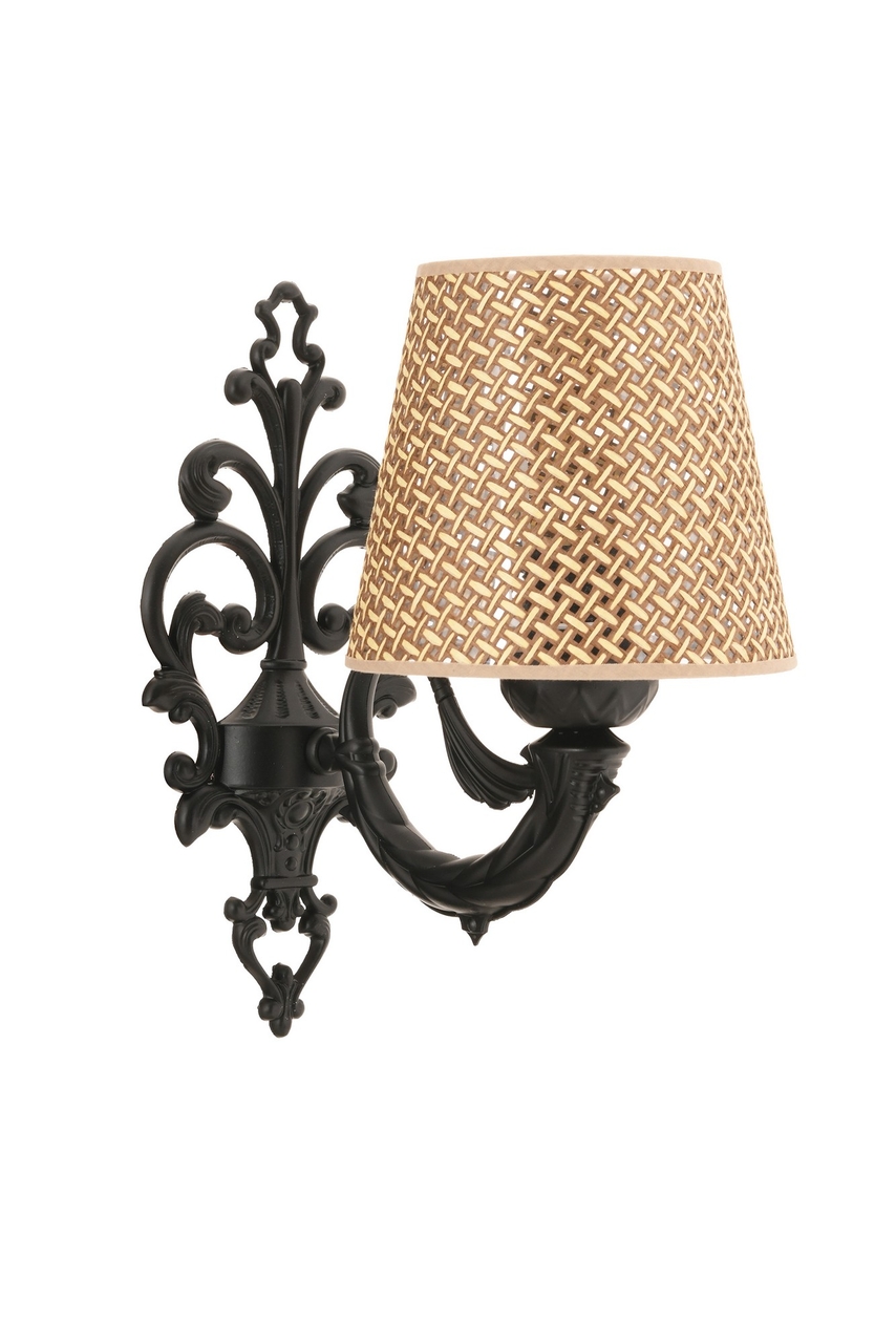 Aplica de perete, Opviq, 390FLH2361, Natural/Negru - view 2