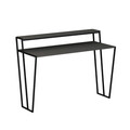 Birou, Decortie, Pal, 123x91.5x50 cm, Antracit