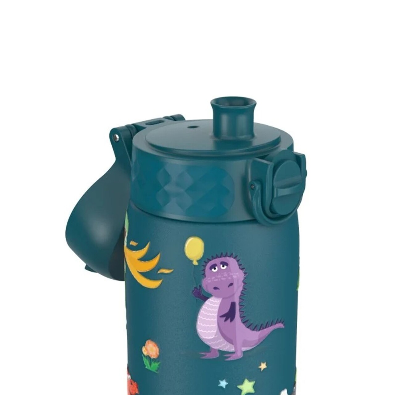 Sticla apa pentru copii Slim, inox, 600ml, Dragons - Ion8 - view 2