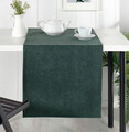 Traversa de masa, DC Home, 198DCH1313, Poliester, 48 x 150 cm, Verde smarald