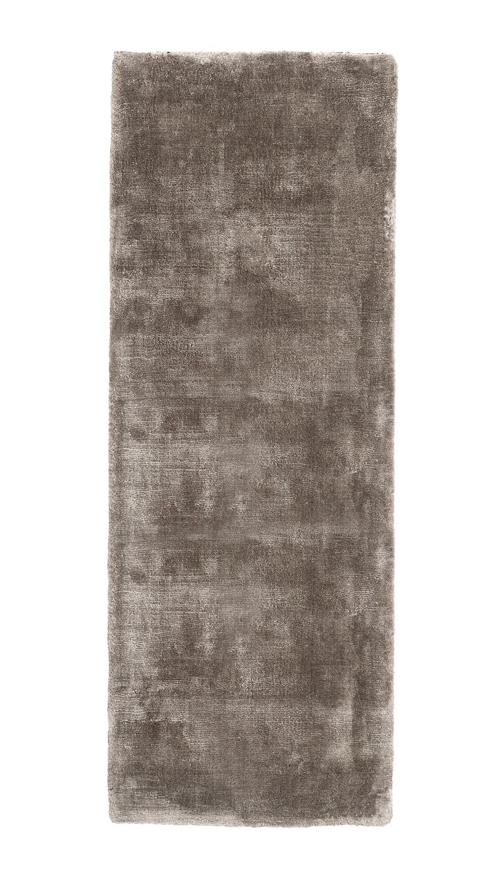 Covor Samadhi, Bizzotto, 80 x 200 cm, viscoza, verso din bumbac, maro