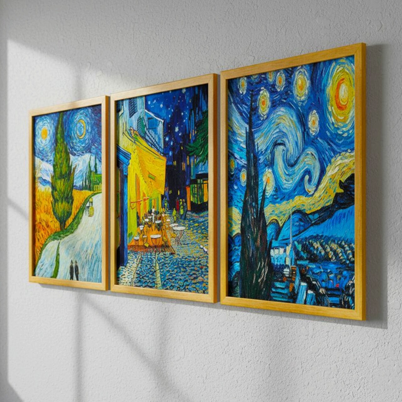 Set 3 tablouri decorative 3AC_UN78512_3545 Polistiren Multicolor