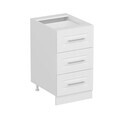 Dulap pentru bucatarie, Hanah Home, Minar, 45x87x58 cm, Alb