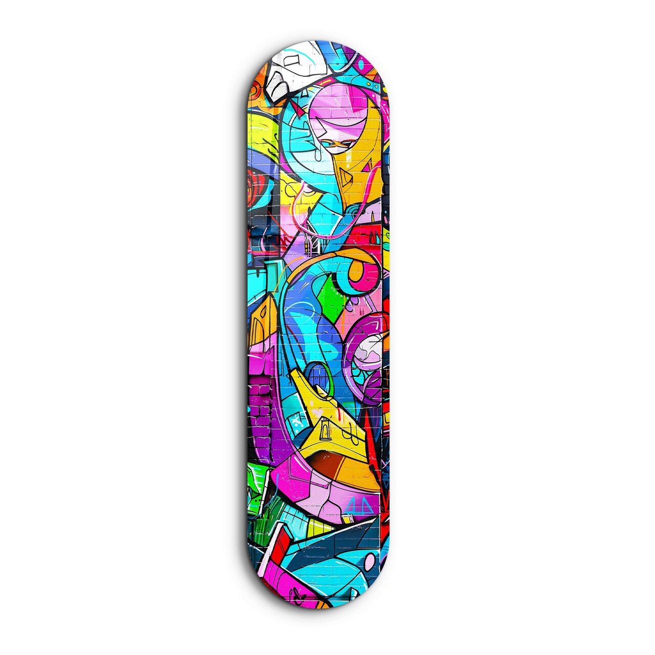 Tablou decorativ, Graffiti Abstract, Dimensiune: 20 x 80 cm, Multicolor - view 6