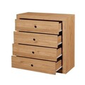 Dulap, Tuvalle, Tuval 068, 90x89.5x40 cm, Stejar